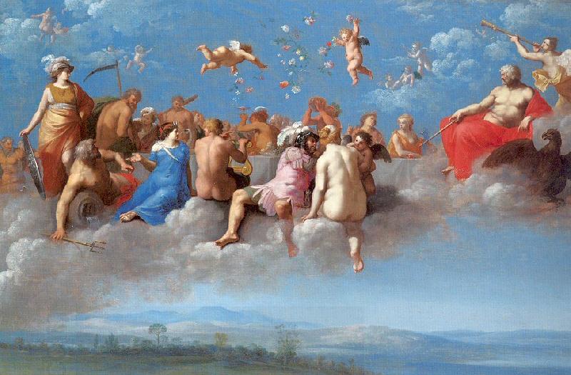 POELENBURGH, Cornelis van The Feast of the Gods oil painting picture
